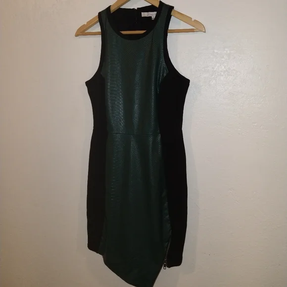 LOVERS & FRIENDS Simmer Croc Evergreen Dress - Picture 7 of 10